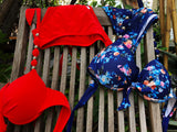 Beach Babe Push Up Halter Bikini Set