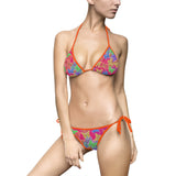 Flutterby - Women's Bikini Swimsuit with Butterly Pattern
