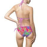 Flutterby - Women's Bikini Swimsuit with Butterly Pattern