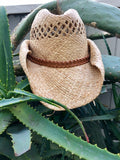 Cowgirl Cowboy Unisex Straw Hat