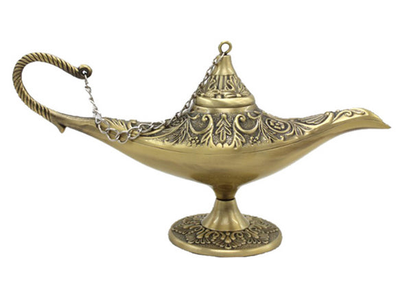 Your Wish Is My Command Genie Lamp Incense Burner