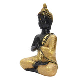 Namaste Thai Buddha Statue Meditating Sculpture