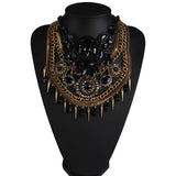 On Top of the World Statement Collar Necklace