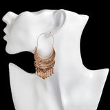 Goddess Ancient Silver and Gold Earrings
