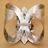Festival Act Arrowhead Navajo Cuff Gemstone Bracelet