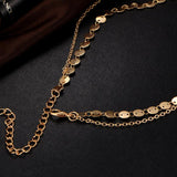 Shining Star Choker Collar Double Layer Necklace