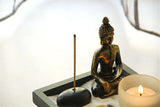 Buddha Candle Holder & Incense Burner